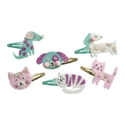 Janod 6 Barrettes Little Pets à Créer* Collection 