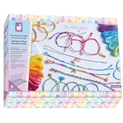 Janod 30 Bracelets Enroulés Arc-En-Ciel* Collection "Les Ateliers Bijoux" & Les Perles