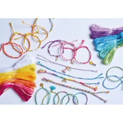 Janod 30 Bracelets Enroulés Arc-En-Ciel* Collection "Les Ateliers Bijoux" & Les Perles