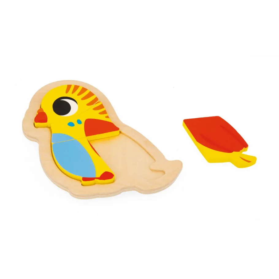 Janod 4 puzzles Evolutifs Animaux de Compagnie* Puzzles En Bois Premier Âge|Puzzles En Bois Premier Âge