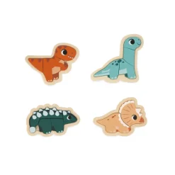 Janod 4 Puzzles Evolutifs Dino* Puzzles En Bois Premier Âge|Puzzles En Bois Premier Âge