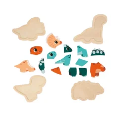 Janod 4 Puzzles Evolutifs Dino* Puzzles En Bois Premier Âge|Puzzles En Bois Premier Âge