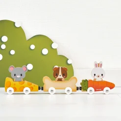 Janod Animaux Familiers Magnétiques* Tracteurs & Animaux De La Ferme|Jouets Magnétiques