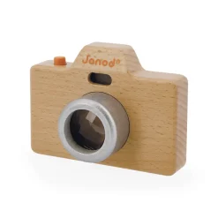 Janod Appareil Photo Sonore et Lumineux Bleu* Imitation Métiers|Jouets Musicaux