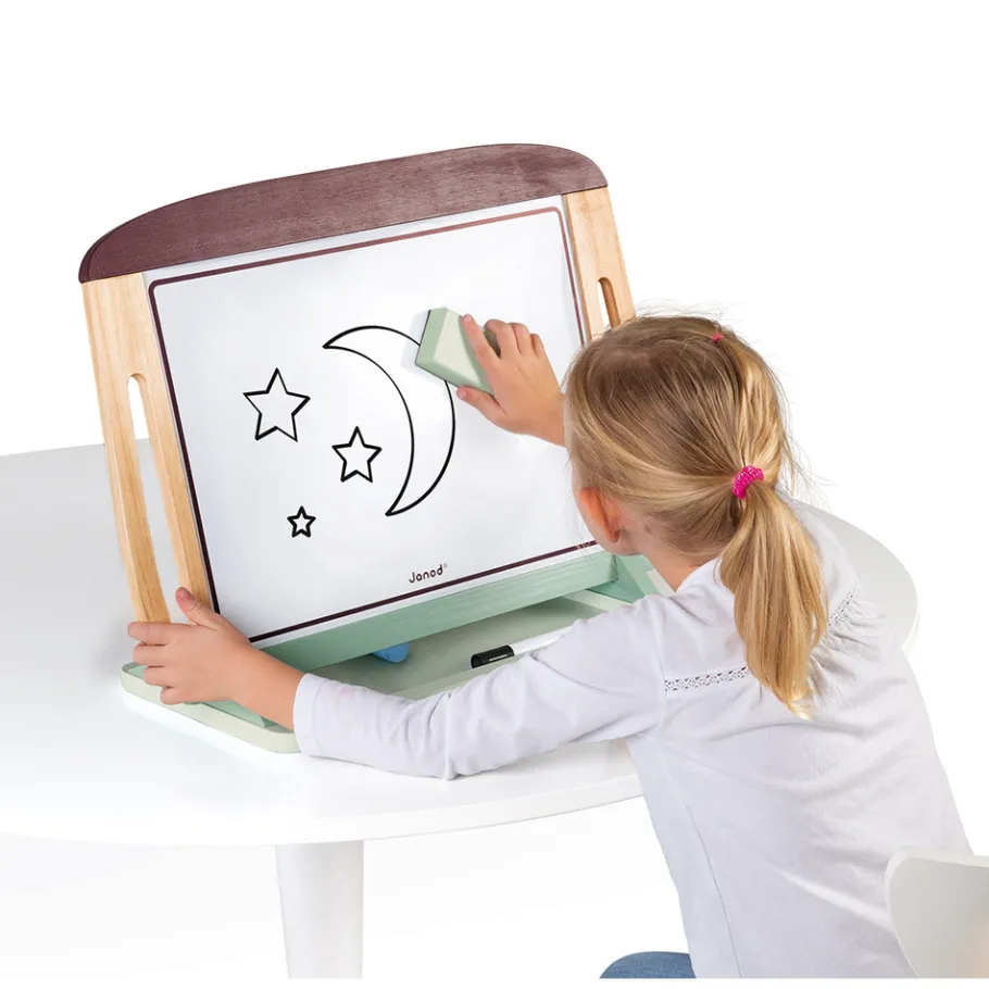 Janod Ardoise de table (Bois)* Tableaux, Ardoises & Magnets