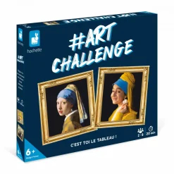 Janod Art Challenge - C'est toi le Tableau !* Jeux De Rapidité & De Stratégie