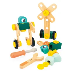 Janod Baril Brico'Kids 50 pièces (bois)* Établis, Outils & Bricolage
