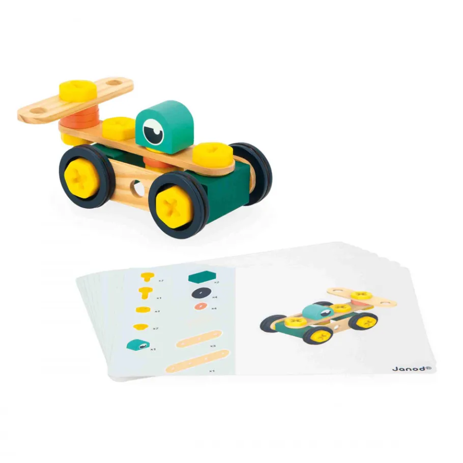 Janod Baril Brico'Kids 100 pièces (bois)* Établis, Outils & Bricolage