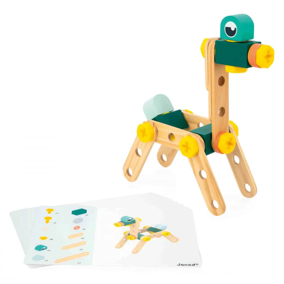 Janod Baril Brico'Kids 100 pièces (bois)* Établis, Outils & Bricolage