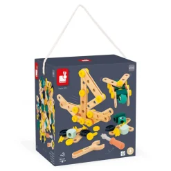 Janod Baril Brico'Kids 100 pièces (bois)* Établis, Outils & Bricolage