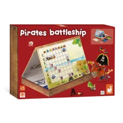 Janod Bataille Navale Pirates* Jeux Éducatifs Primaire|Jeux Éducatifs Magnétiques