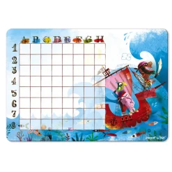 Janod Bataille Navale Pirates* Jeux Éducatifs Primaire|Jeux Éducatifs Magnétiques