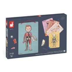 Janod Body Magnet L'Anatomie - 12 langues* Jeux Éducatifs Primaire|Jeux Éducatifs Science & Géographie