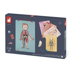Janod Body Magnet L'Anatomie - 12 langues* Jeux Éducatifs Primaire|Jeux Éducatifs Science & Géographie
