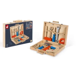 Janod Boite à outils Brico'Kids (bois)* Établis, Outils & Bricolage