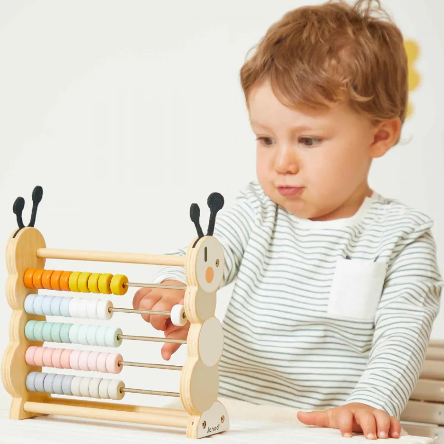 Janod Boulier Chenille Sweet Cocoon* Jeux Éducatifs Maternelle|Jeux Éducatifs Chiffres & Lettres