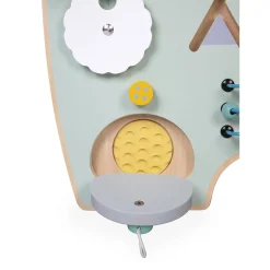 Janod Busy-board Ourson en bois Pure* Bouliers, Loopings & Panneaux D'Activités|Manipulation & Encastrement