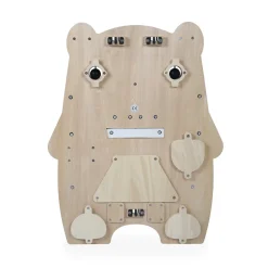 Janod Busy-board Ourson en bois Pure* Bouliers, Loopings & Panneaux D'Activités|Manipulation & Encastrement