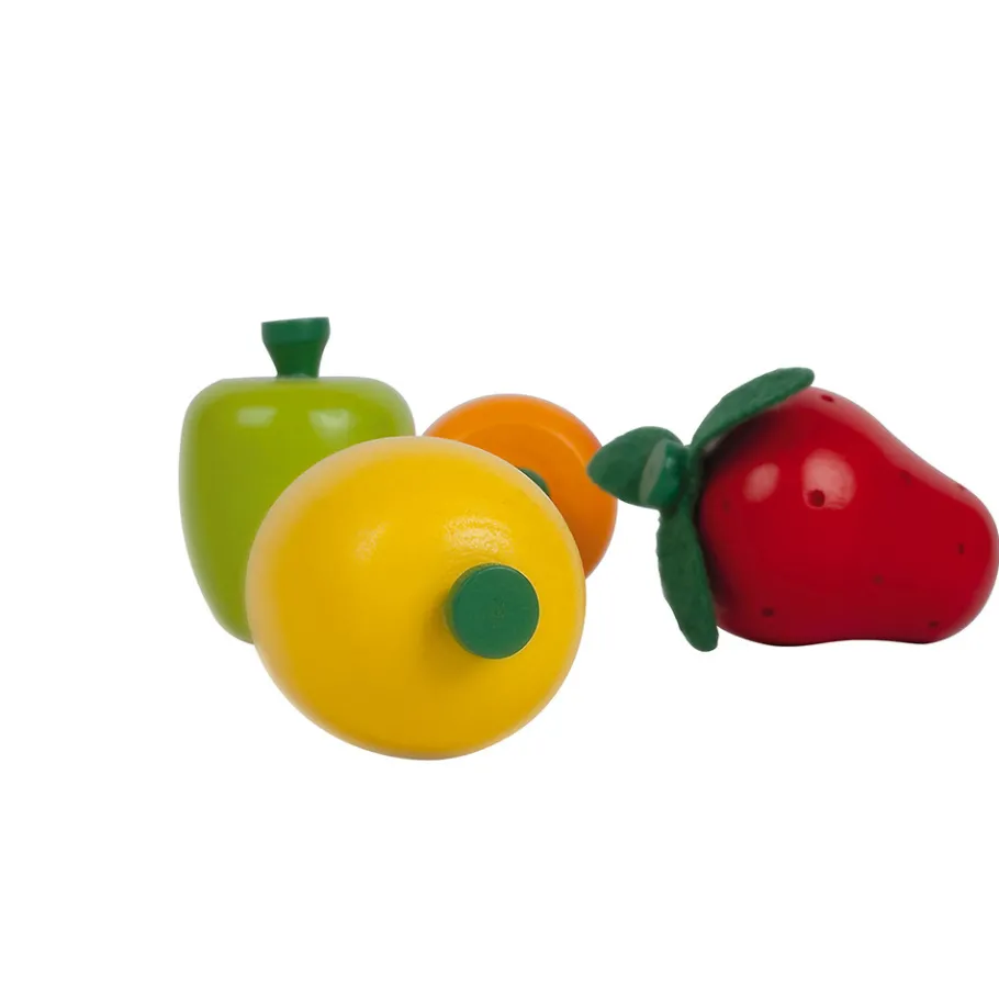 Janod Cagette de 12 fruits (bois)* Cuisines, Dinettes & Marchandes