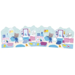 Janod Cahier de Stickers et Décors La Maison* Mosaïques & Gommettes