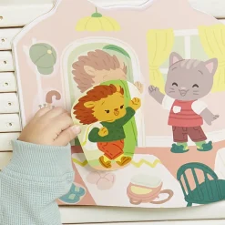 Janod Cahier de Stickers et Décors La Maison* Mosaïques & Gommettes