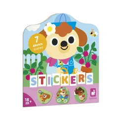 Janod Cahier de Stickers et Décors Le Jardin* Mosaïques & Gommettes
