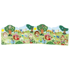 Janod Cahier de Stickers et Décors Le Jardin* Mosaïques & Gommettes