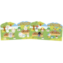 Janod Cahier de Stickers et Décors La Campagne* Mosaïques & Gommettes