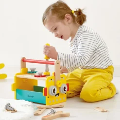 Janod Caisse à Outils Robot Brico'Kids* Établis, Outils & Bricolage