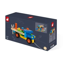 Janod Camion de bricolage (bois)* Véhicules, Garages & Voitures|Établis, Outils & Bricolage