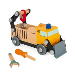Janod Camion de chantier Brico'kids* Véhicules, Garages & Voitures|Établis, Outils & Bricolage