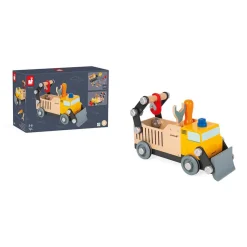 Janod Camion de chantier Brico'kids* Véhicules, Garages & Voitures|Établis, Outils & Bricolage