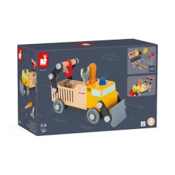 Janod Camion de chantier Brico'kids* Véhicules, Garages & Voitures|Établis, Outils & Bricolage