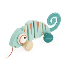 Janod Caméléon à Tirer Tropik* Jouets À Promener & À Pousser