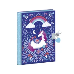 Janod Carnet Secret Licorne Dreamland* Tampons & Papeterie