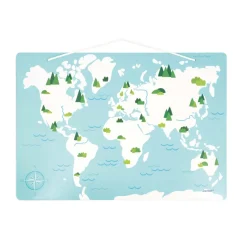 Janod Carte Monde Magnétique Minikids* Jeux Éducatifs Maternelle|Jeux Éducatifs Science & Géographie