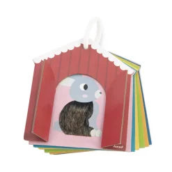 Janod Cartes Tactiles Ferme* Tracteurs & Animaux De La Ferme|Formes & Couleurs