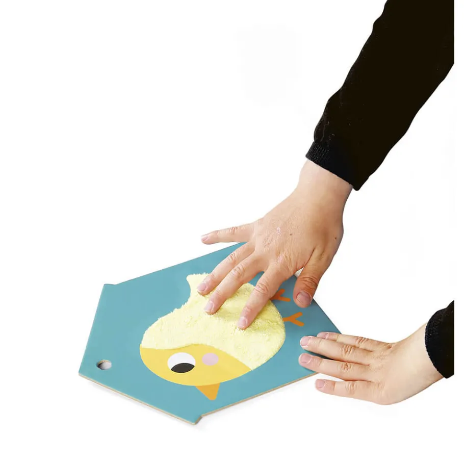 Janod Cartes Tactiles Ferme* Tracteurs & Animaux De La Ferme|Formes & Couleurs