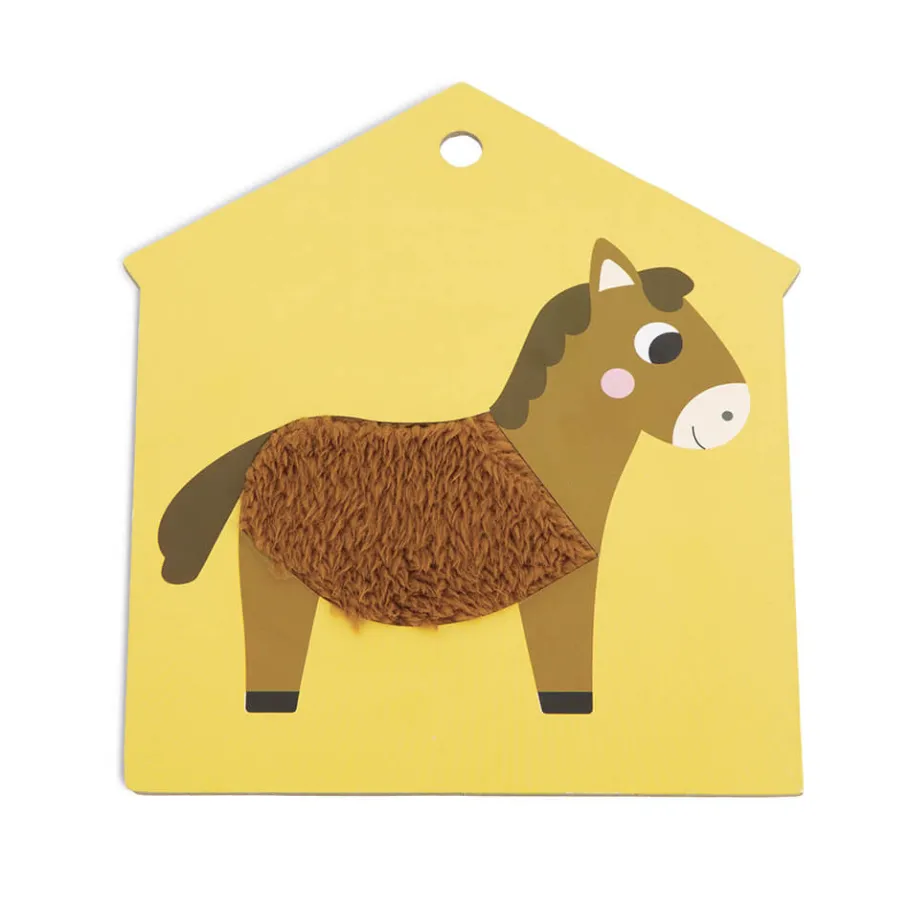 Janod Cartes Tactiles Ferme* Tracteurs & Animaux De La Ferme|Formes & Couleurs