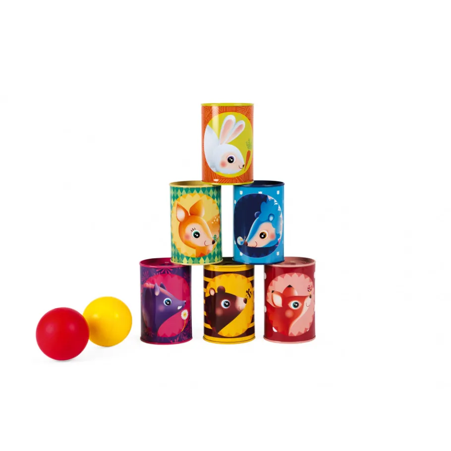 Janod Chamboule-tout forêt* Sports & Activités D'Extérieur|Jeux De Lancer