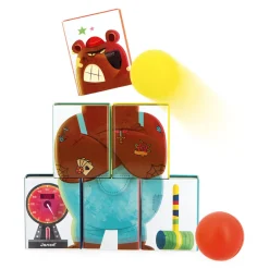 Janod Chamboule-tout Monsieur Ours* Sports & Activités D'Extérieur|Jeux De Lancer