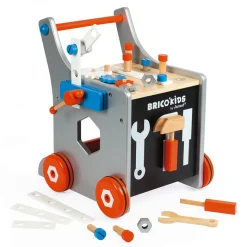 Janod Chariot magnétique Brico'Kids (bois)* Établis, Outils & Bricolage|Jouets À Bascule, Porteurs & Chariots