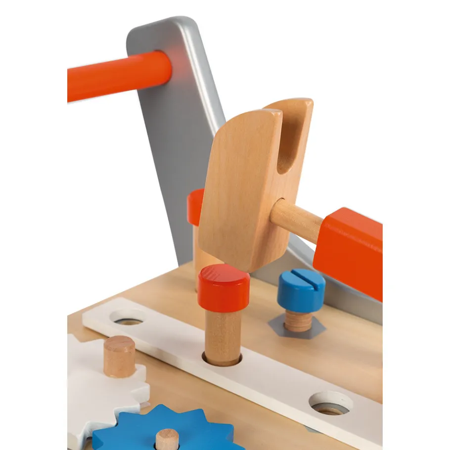 Janod Chariot magnétique Brico'Kids (bois)* Établis, Outils & Bricolage|Jouets À Bascule, Porteurs & Chariots