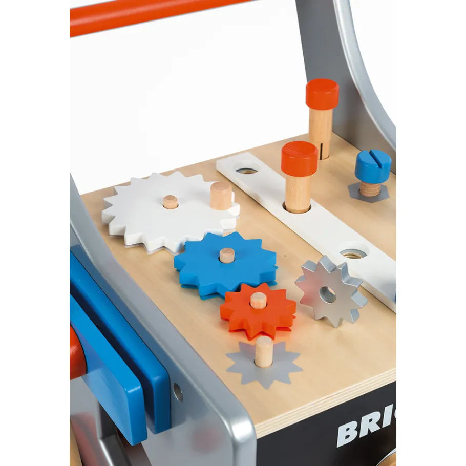 Janod Chariot magnétique Brico'Kids (bois)* Établis, Outils & Bricolage|Jouets À Bascule, Porteurs & Chariots