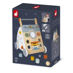 Janod Chariot Multi-Activités Sweet Cocoon en bois* Jouets Musicaux|Jouets À Bascule, Porteurs & Chariots
