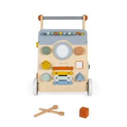 Janod Chariot Multi-Activités Sweet Cocoon en bois* Jouets Musicaux|Jouets À Bascule, Porteurs & Chariots