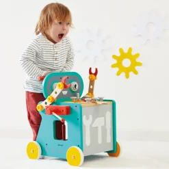 Janod Chariot Robot Brico'Kids* Établis, Outils & Bricolage|Jouets À Bascule, Porteurs & Chariots