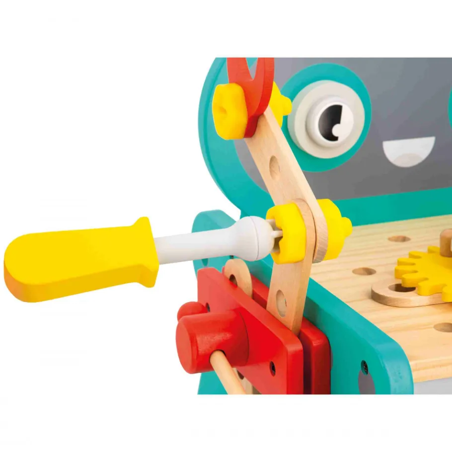Janod Chariot Robot Brico'Kids* Établis, Outils & Bricolage|Jouets À Bascule, Porteurs & Chariots