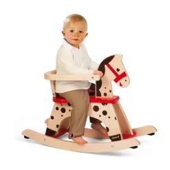 Janod Cheval à Bascule Caramel (bois)* Jouets À Bascule, Porteurs & Chariots