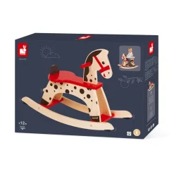 Janod Cheval à Bascule Caramel (bois)* Jouets À Bascule, Porteurs & Chariots